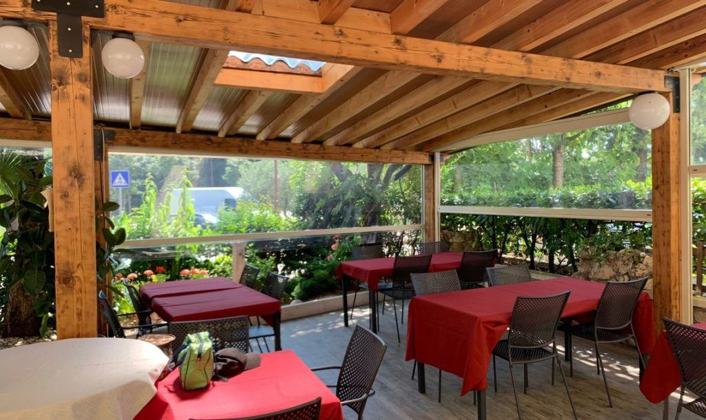 tende trasparenti per terrazzi