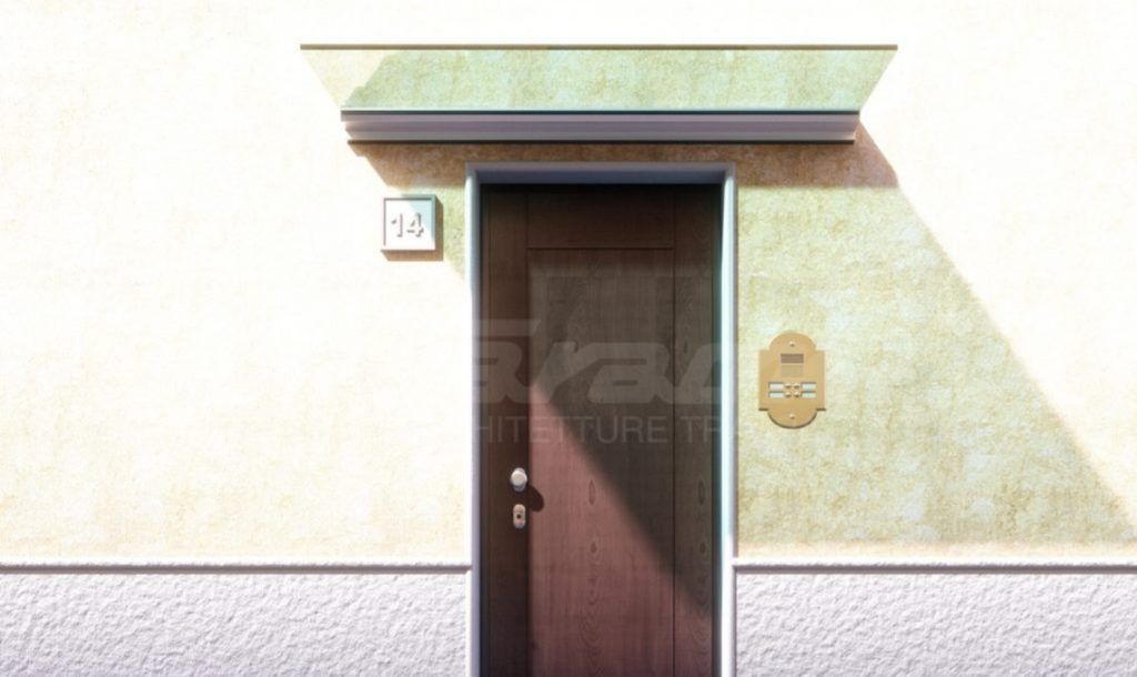 tettoia vetro